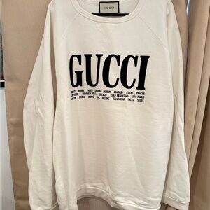 Gucci Cream Sweatshirt